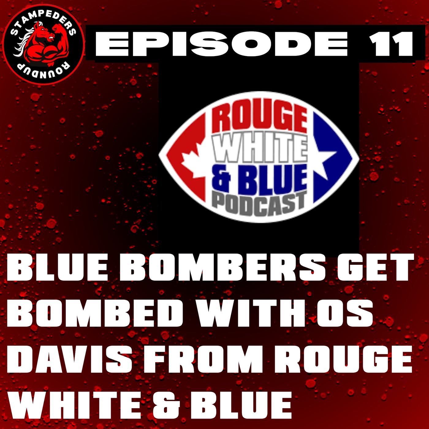 Episode 11 - Blue Bombers Getting Bombed with Os Davis from Rouge White & Blue