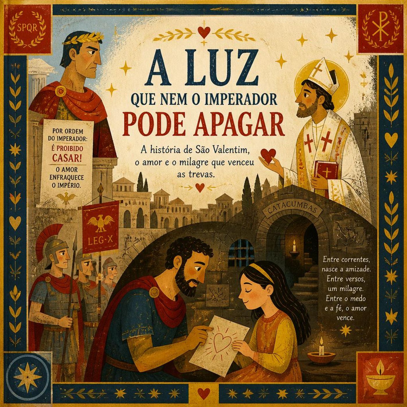 【Lenda】O Bispo Valentine contra o Imperador de Roma