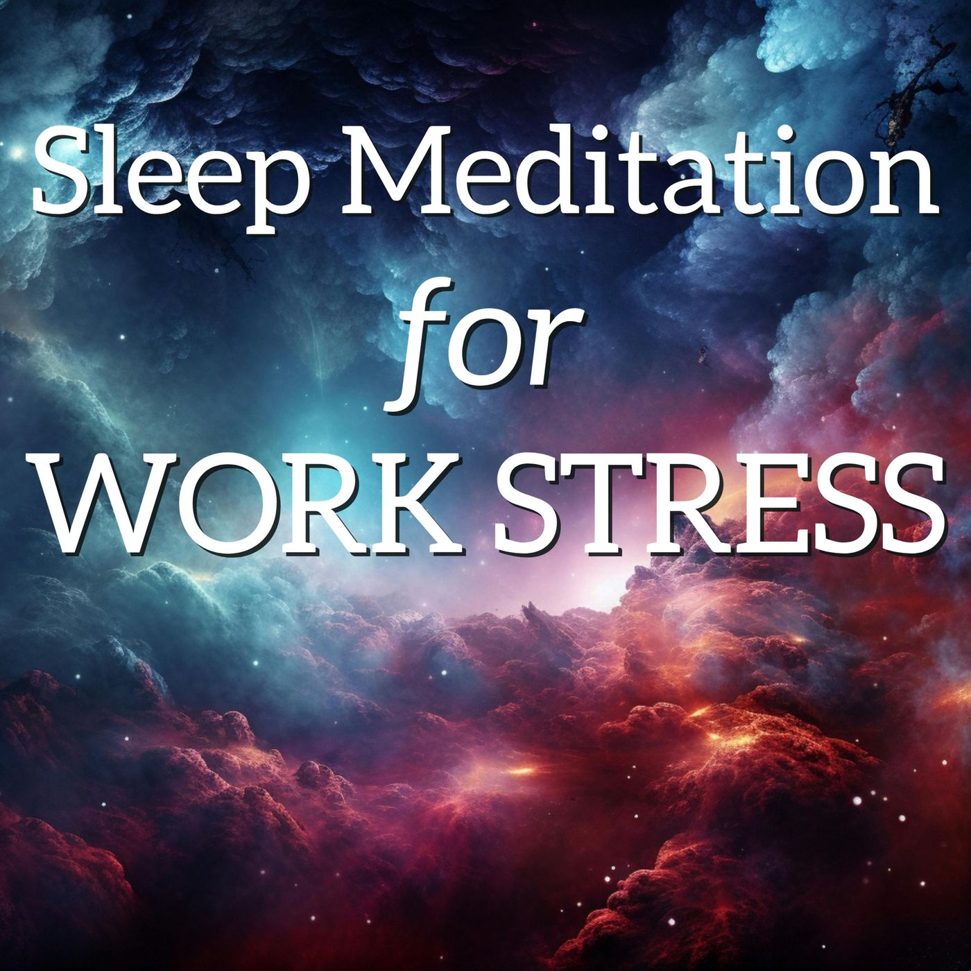Sleep Meditation to Help Handle Work Stress (with Ocean Wave Music) episode artwork