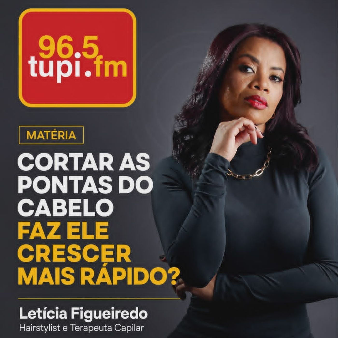 RÁDIO TUPI: CORTAR AS PONTAS DO CABELO FAZ ELE CRESCER MAIS RÁPIDO? episode artwork