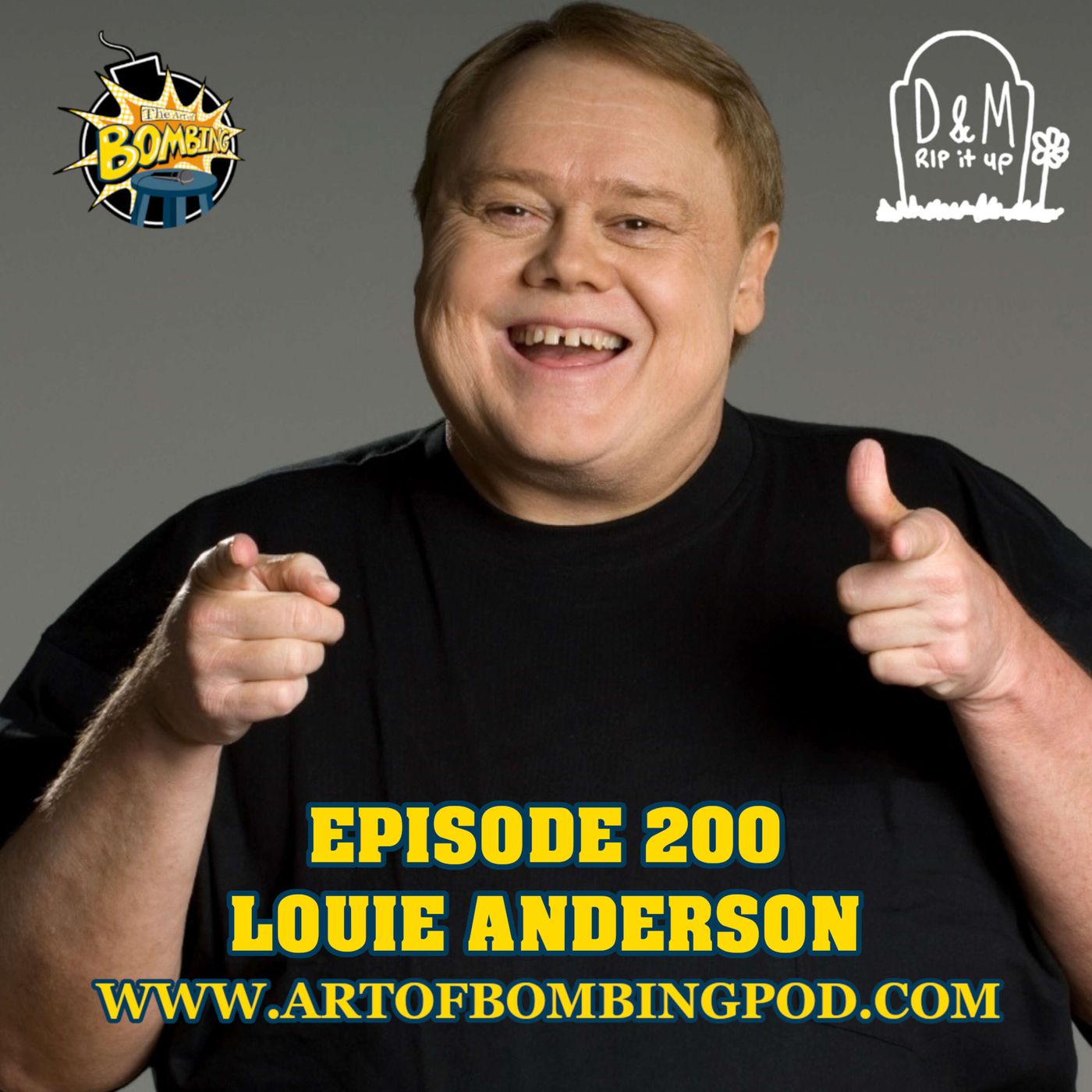 Episode 200: Louie Anderson (Baskets, Coming 2 America, Life With Louie)