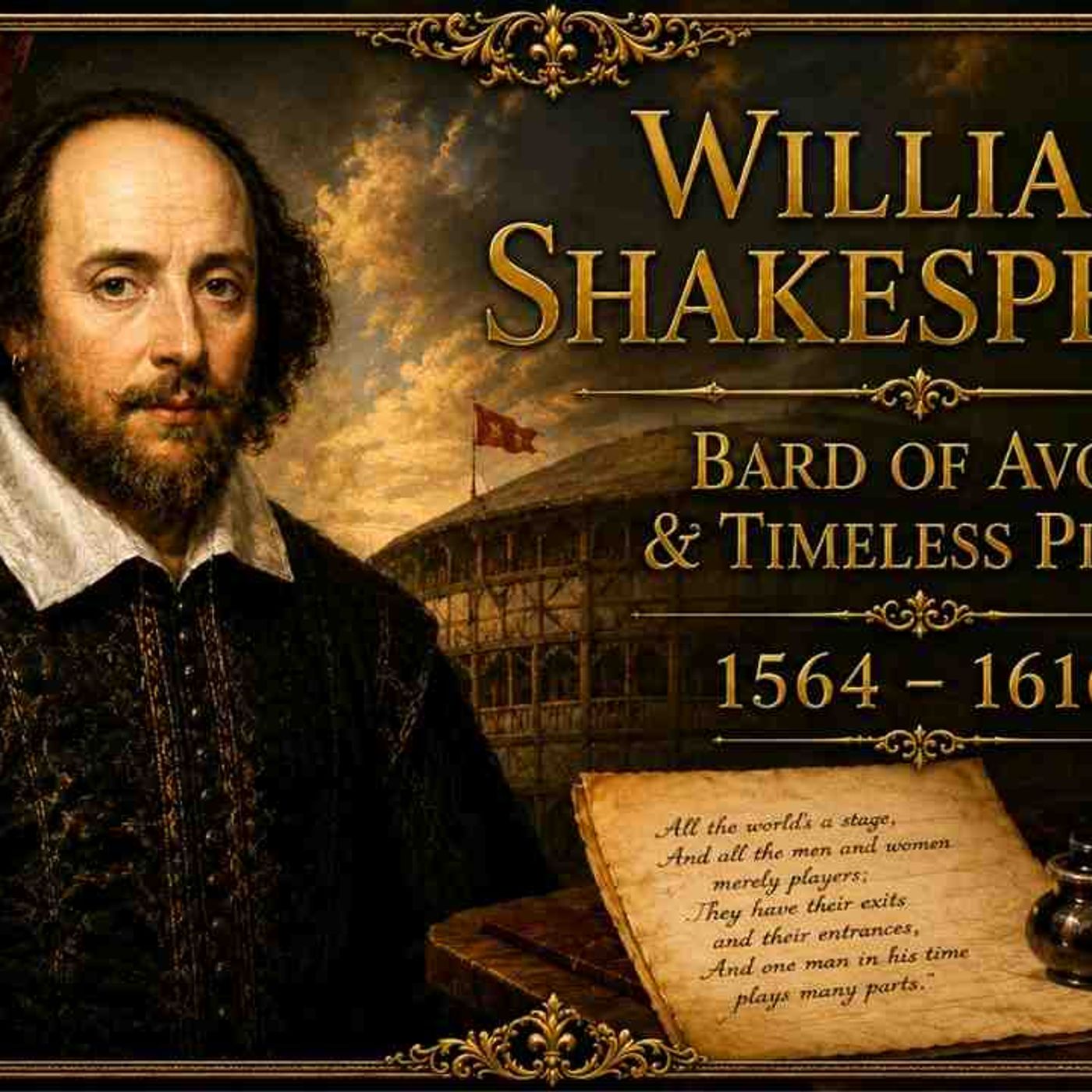 Fall Asleep to the ENTIRE Story of William Shakespeare _ Bard of Avon _ Timeless Plays