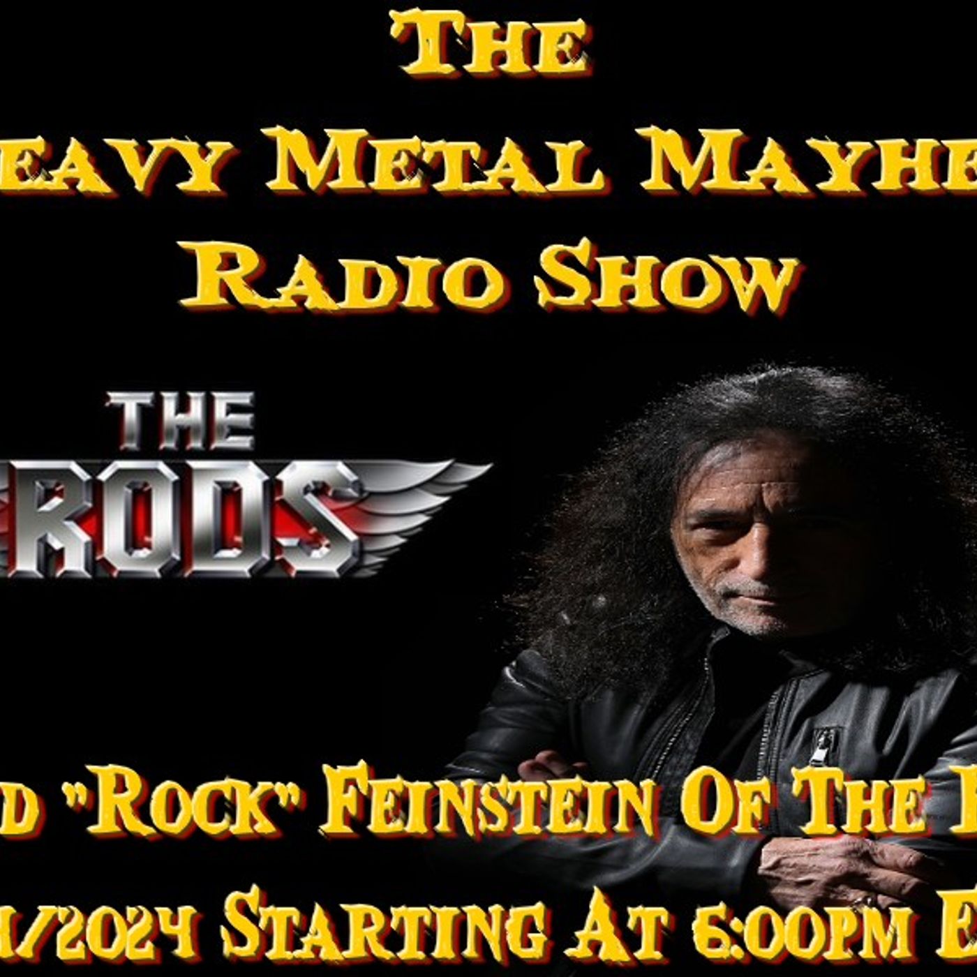 Guest David 'Rock' Feinstein Of The Rods And Marlene Portnoy & Martens Myung Of Meanstreak 2/4/24