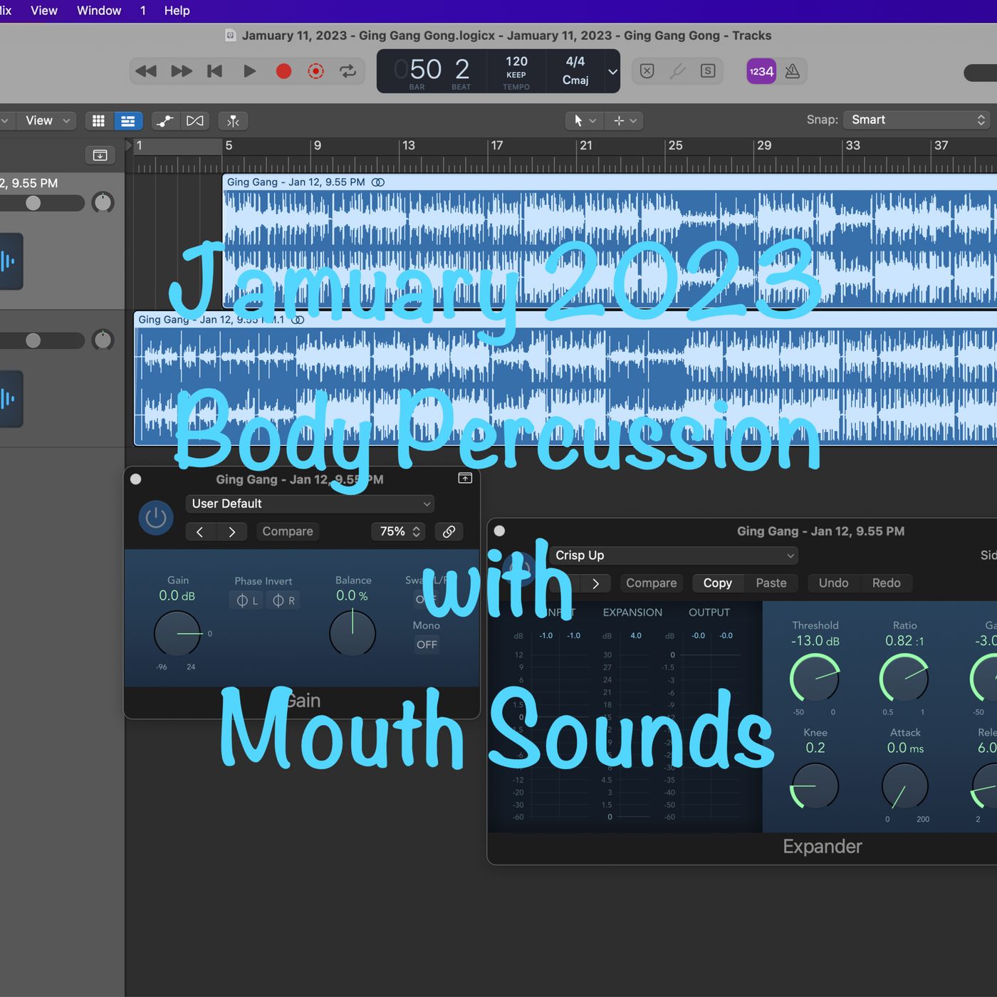 Jamuary 17, 2023 - Body Percussion with Mouth Sounds