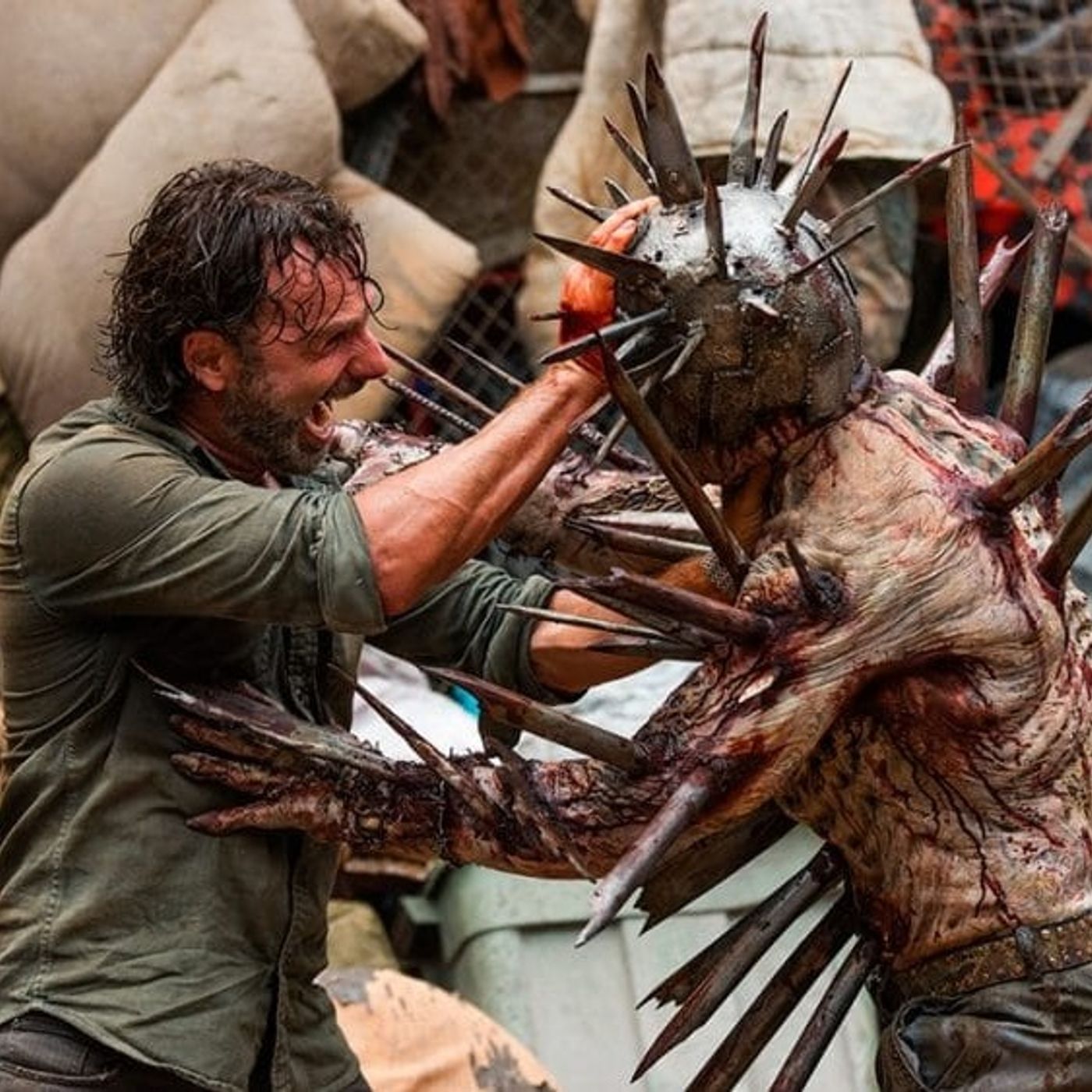 The Walking Dead S07E10 "New Best Friends" episode artwork
