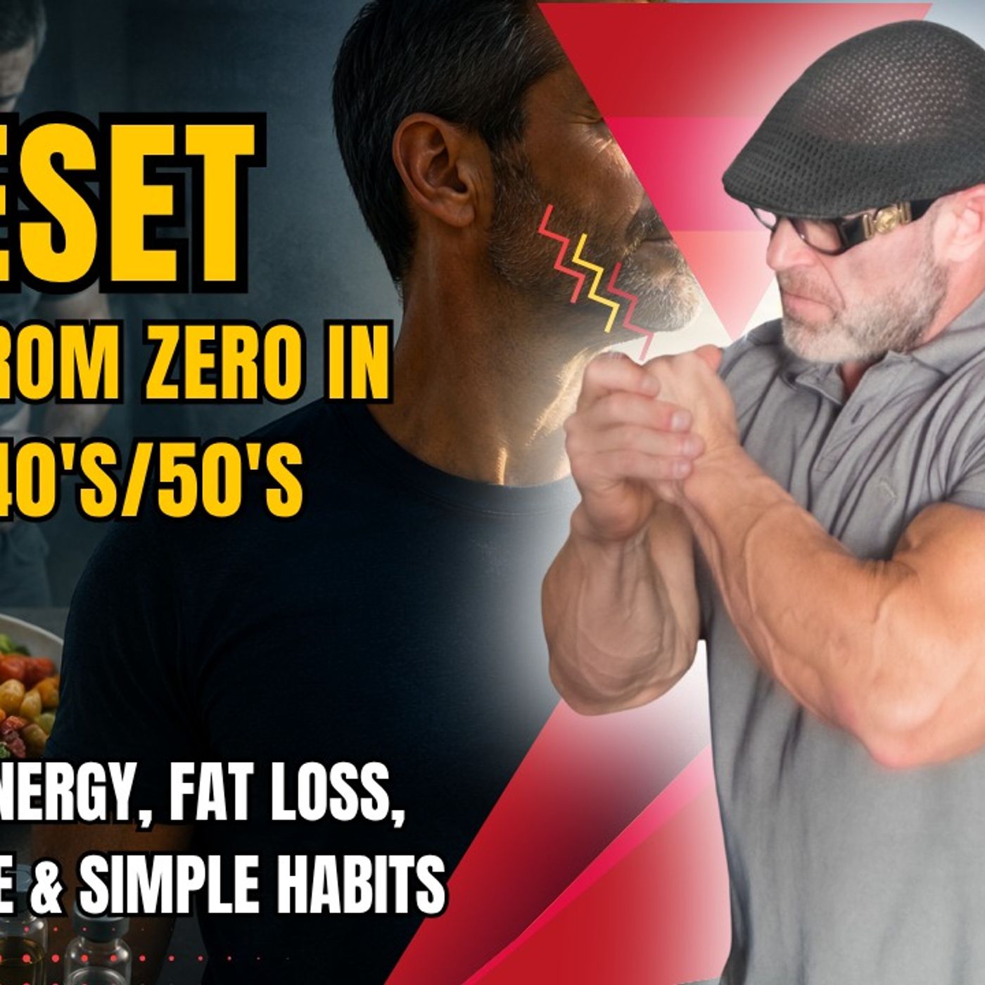 RESET: Start From Zero in Your 40s/50s (Peptides, Energy, Fat Loss, Testosterone & Simple Habits) episode artwork