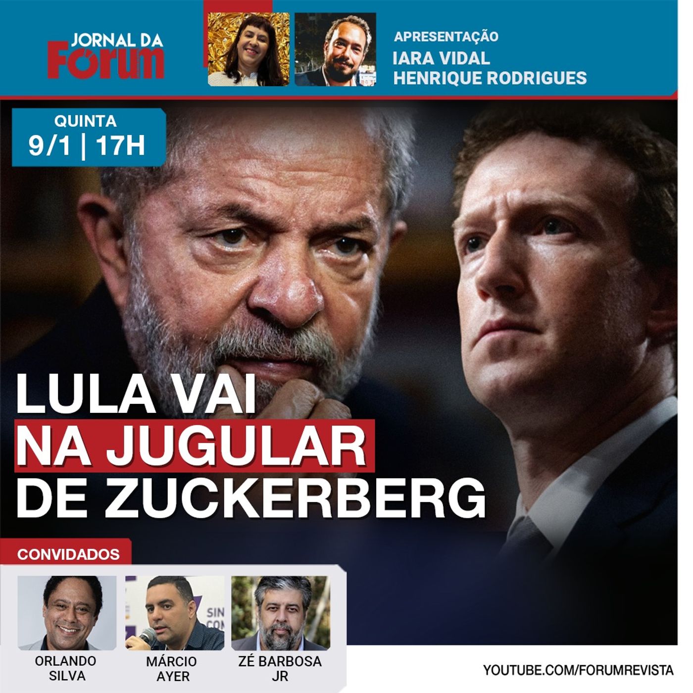 Lula avisa que o Brasil não é a várzea que a Meta está achando episode artwork