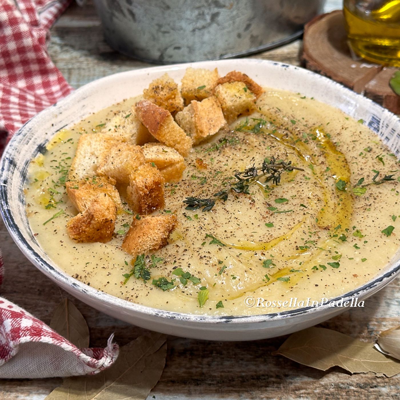 Vellutata di finocchi e patate
