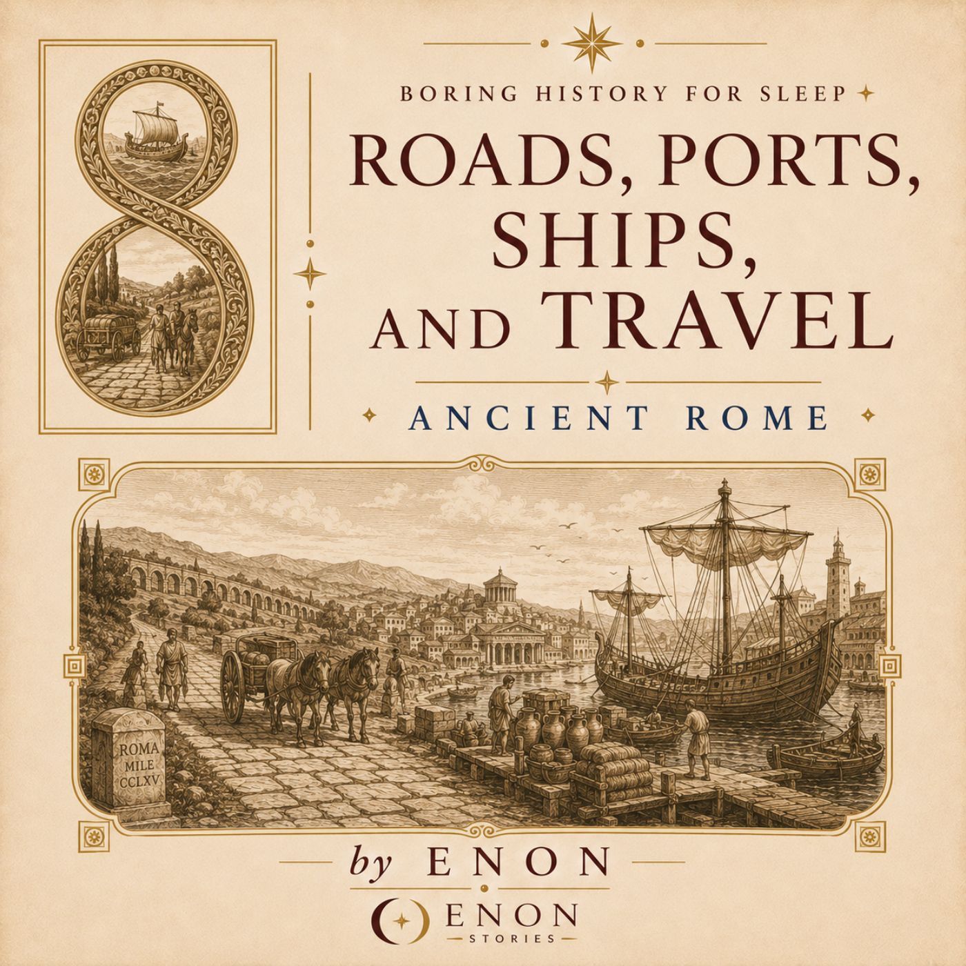 Ancient Rome - ROADS, PORTS, SHIPS, AND TRAVEL episode artwork