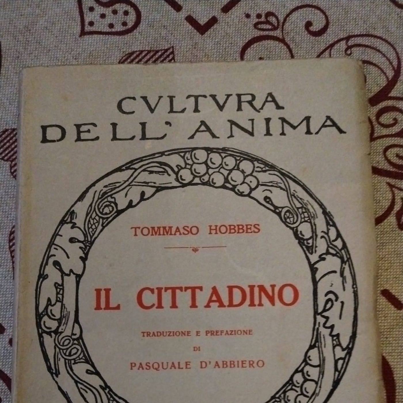 LETTURE E RILETTURE - Tommaso Hobbes "Il cittadino"