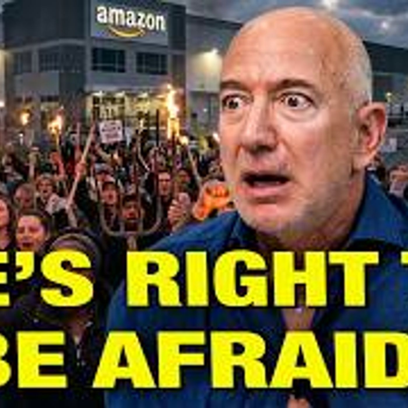 Jeff Bezos Is TERRIFIED The Masses Will Come For Him! — The Jimmy Dore Show cover
