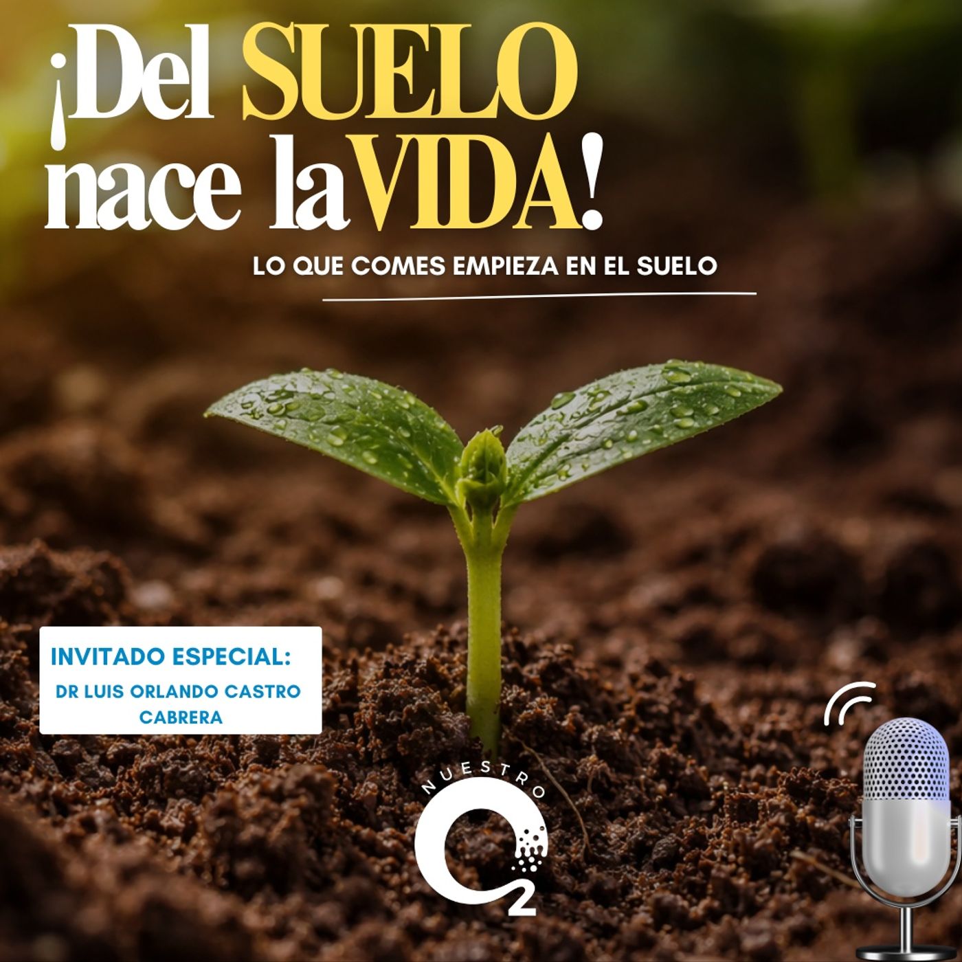 NUESTRO OXÍGENO Del suelo a tu mesa - una amenaza que nadie quiere ver – Dr. Luis Orlando Castro episode artwork