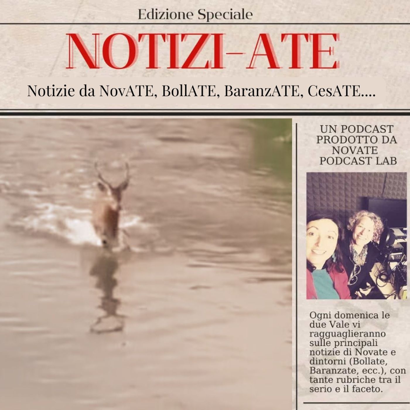 NotiziAte Stagione 4 episodio 3 - Io rinascerò, cervo a Castellazzo! episode artwork