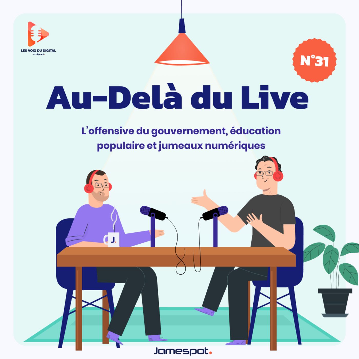 [ADDL] Épisode N°31 : l'offensive du gouvernement, éducation populaire et jumeaux numériques episode artwork