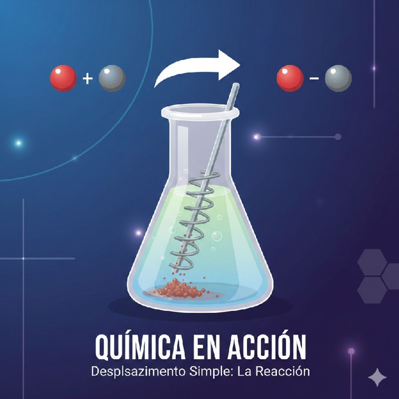 Desplazamiento simple o sustitución simple en Física y Química , explicado con analogías,metáforas y ejemplos de la vida cotidiana episode artwork