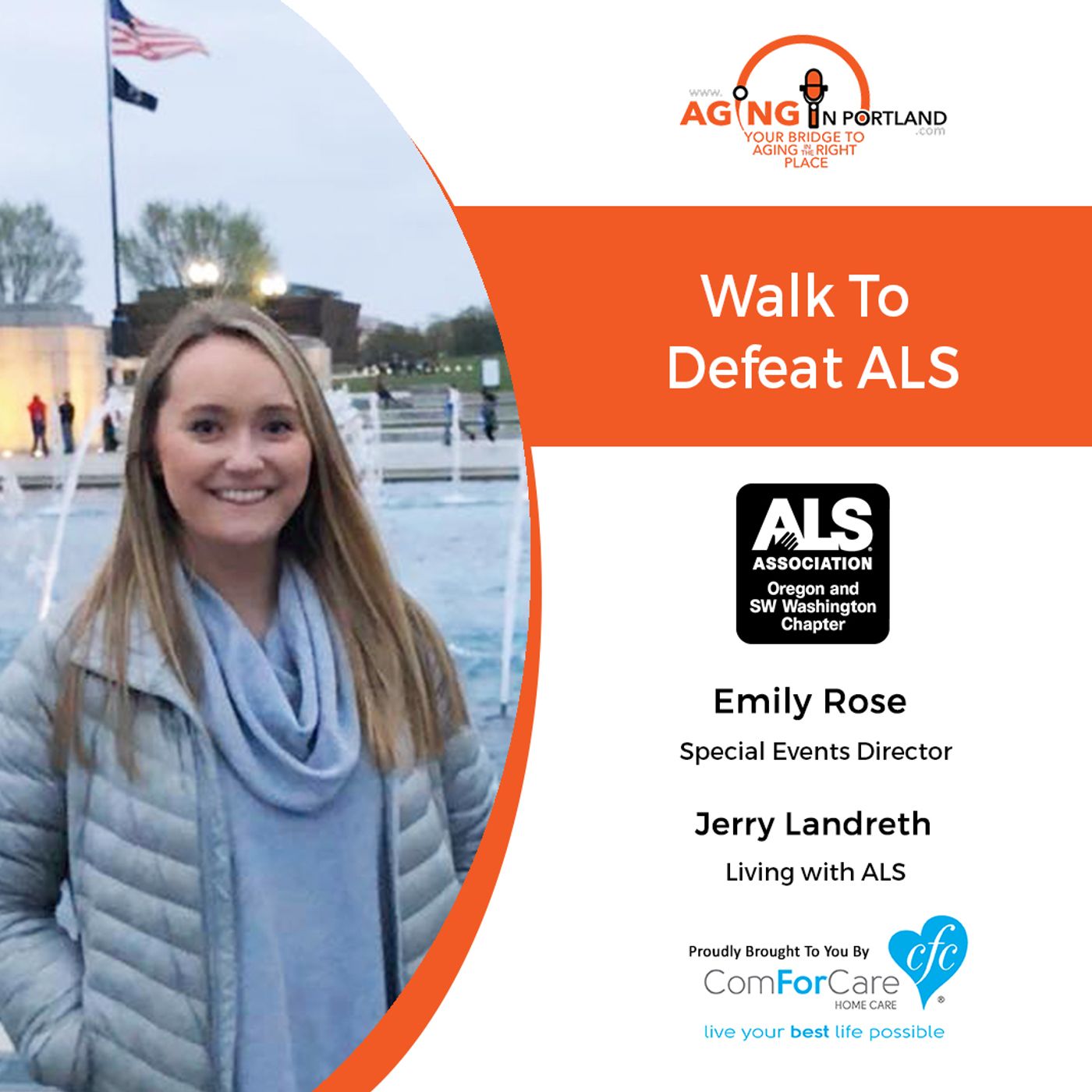 9/19/18: Emily-Rose, Special Events Director with The ALS Association Oregon and SW Washington Chapter and Jerry Landreth