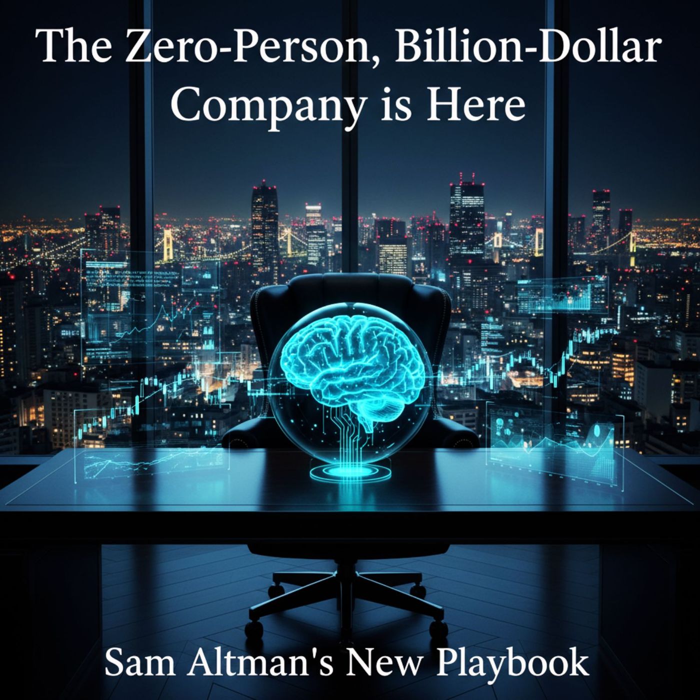 The ZERO-PERSON, Billion-Dollar Company is Here: Sam Altman's New Playbook episode artwork