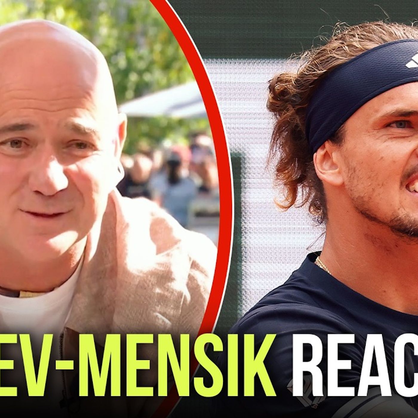 Andre Agassi Reacts to Alexander Zverev Advancing to the Roland-Garros Final episode artwork