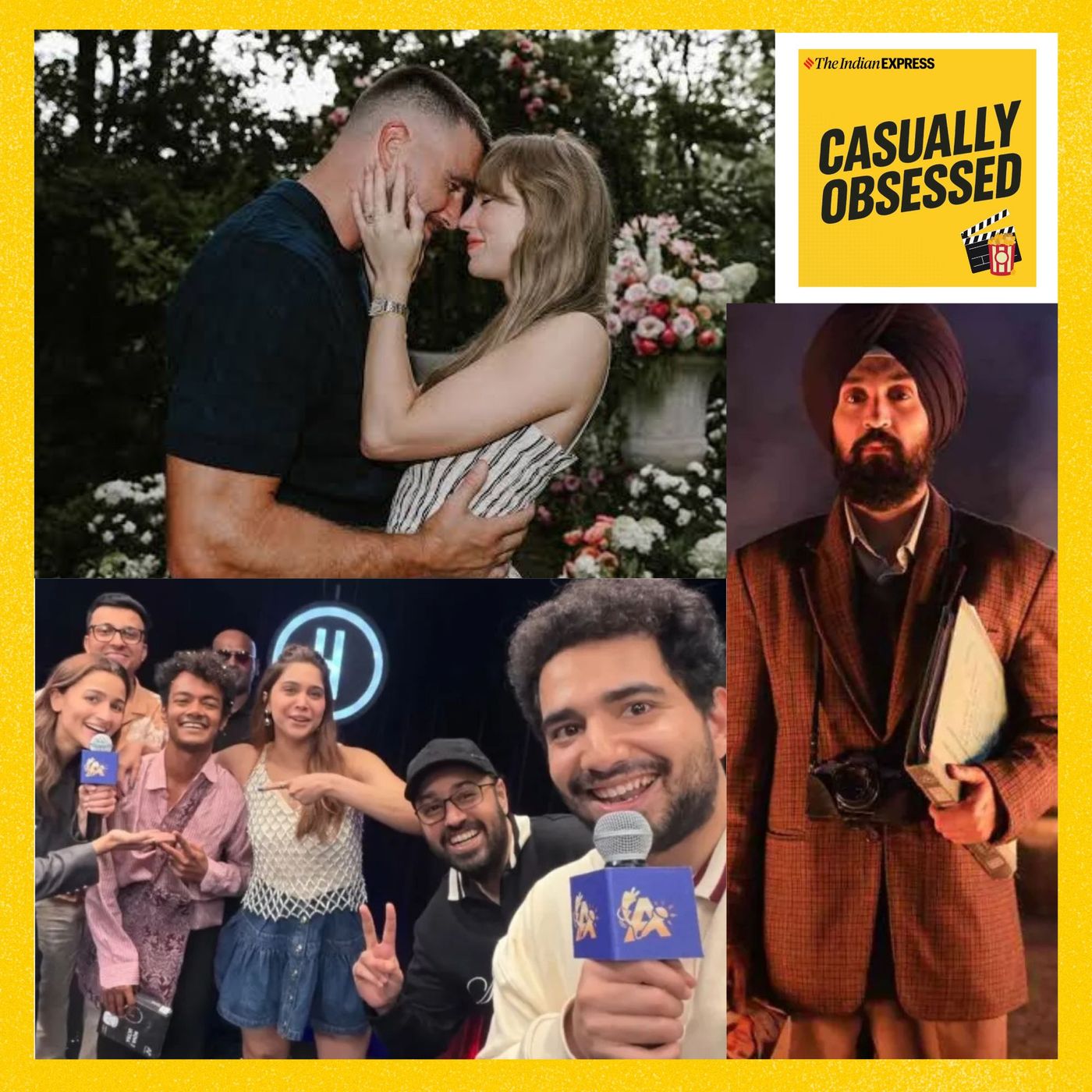 Taylor Swift ties the knot, Diljit Dosanjh's Satluj ban & has Samay Raina lost his edge? episode artwork