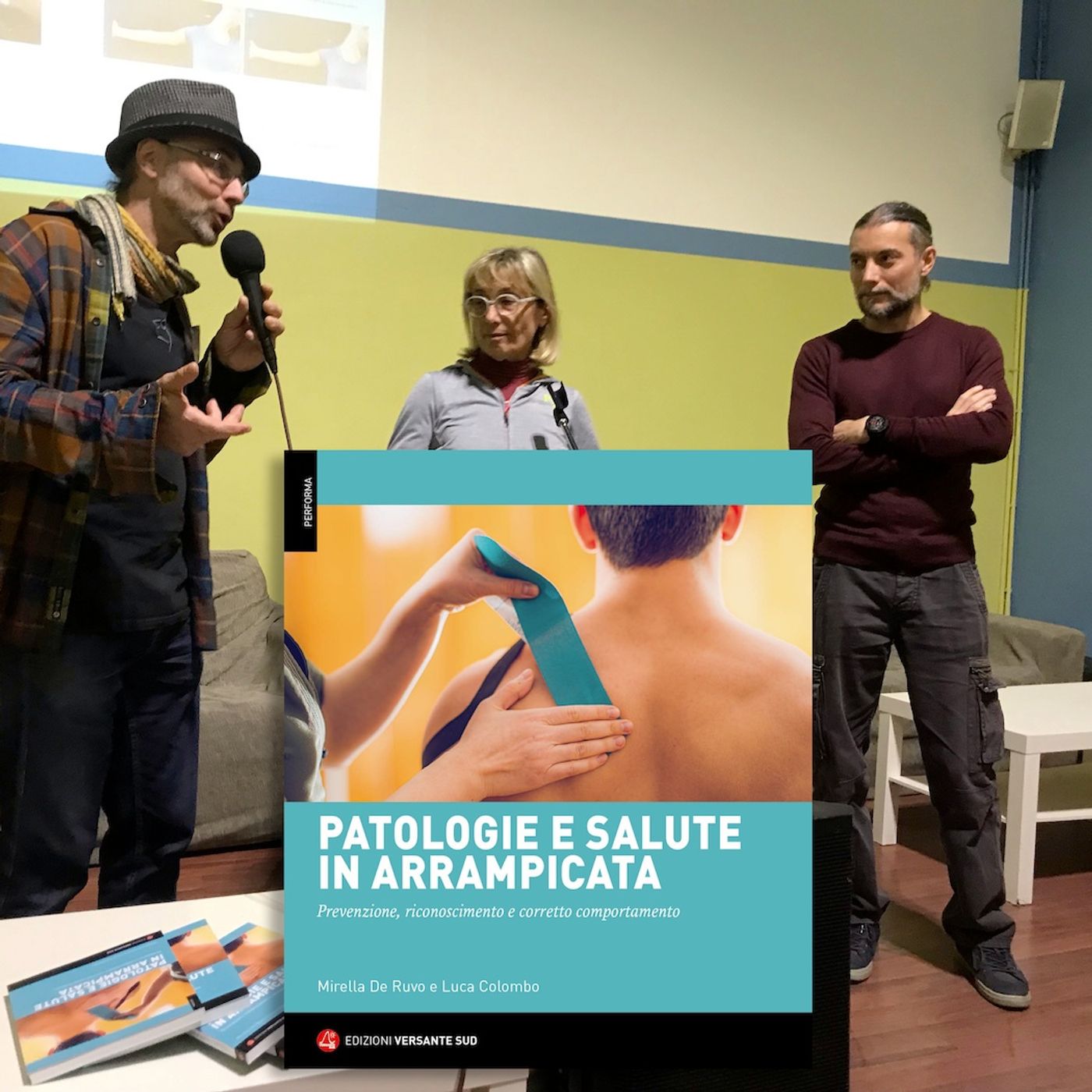 Incontro con Mirella De Ruvo e Luca Colombo - Patologie e salute in Arrampicata