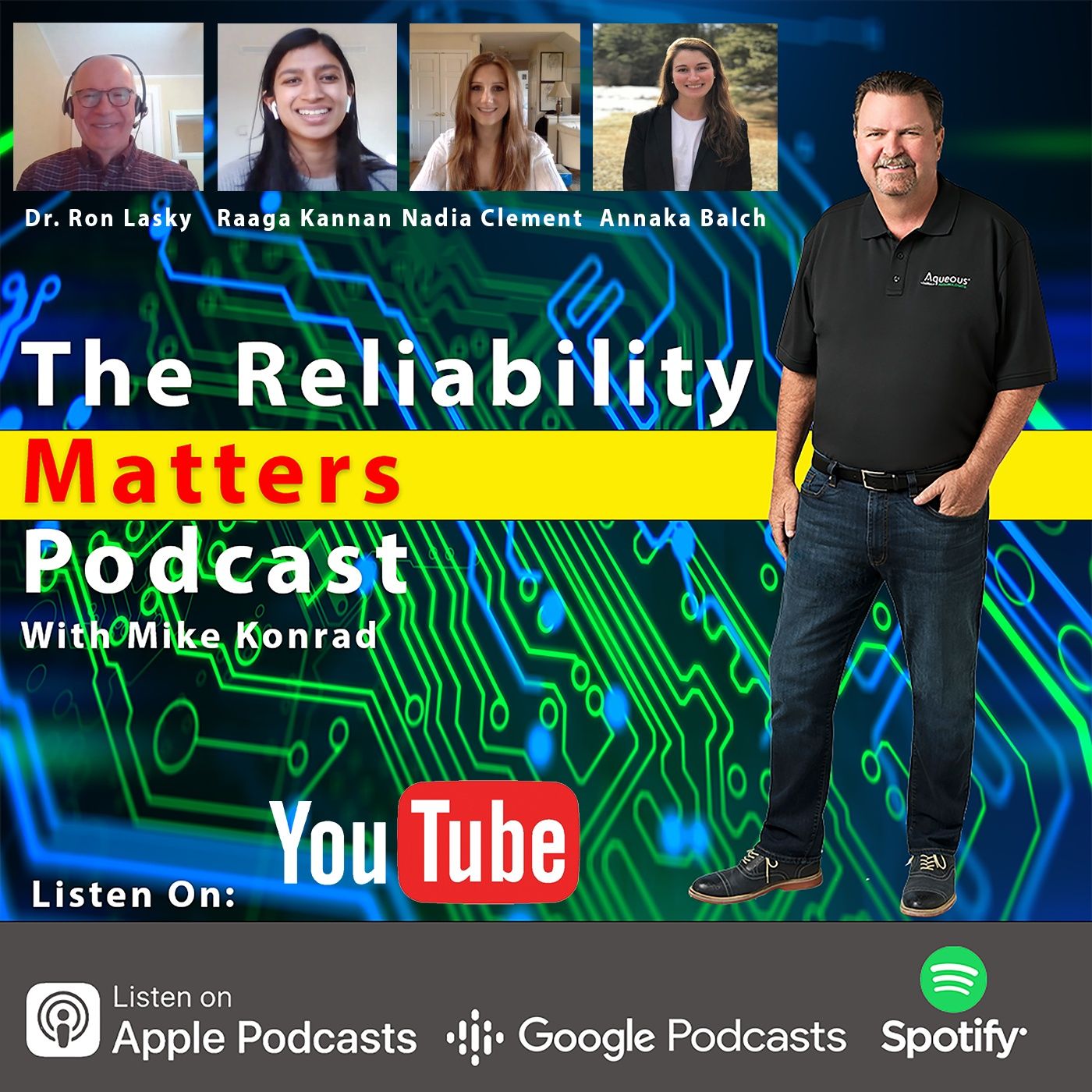 Episode 66: A Conservation with Dr. Ron Lasky and His Students Annaka Balch, Nadia Clement, and Raaga Kannan