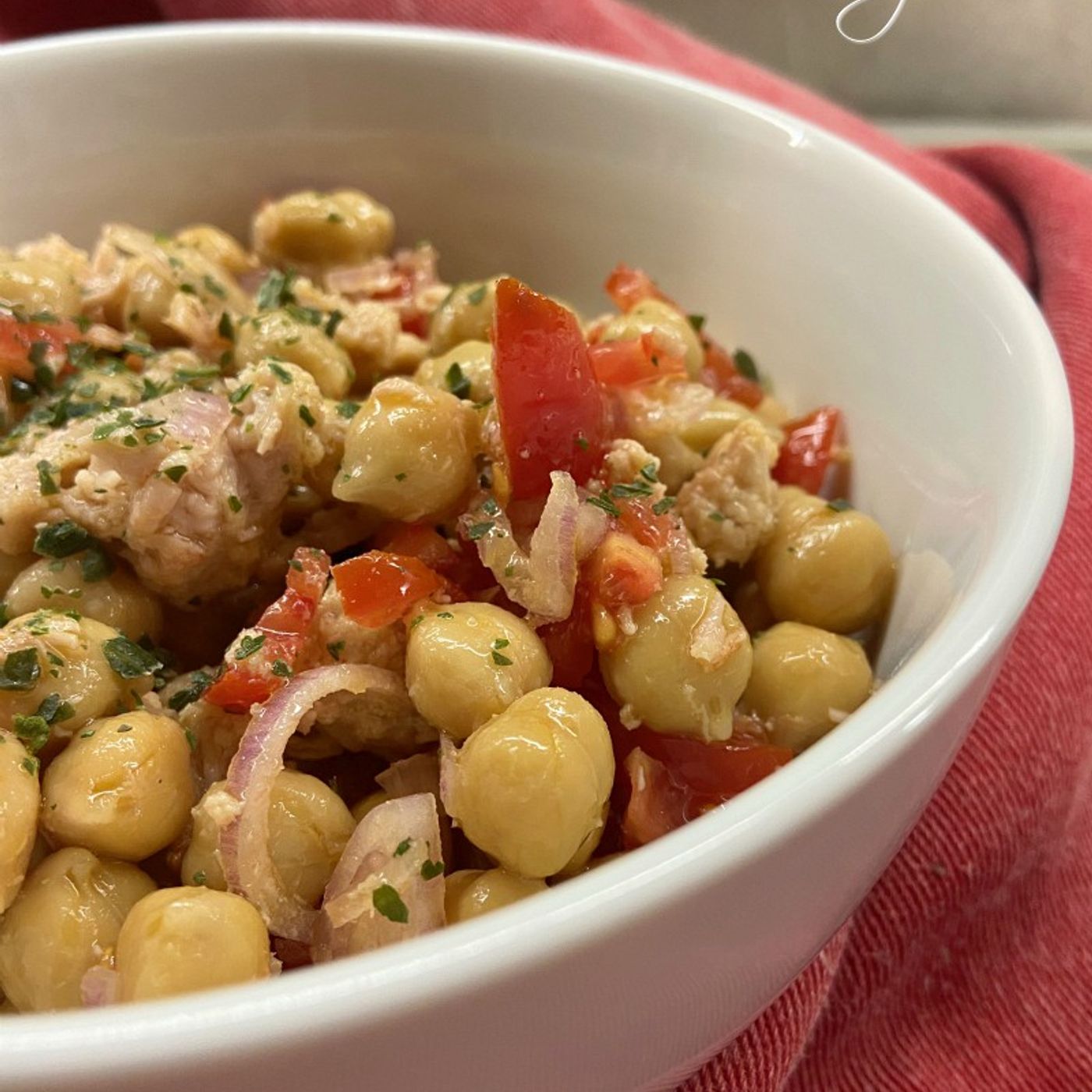 Insalata fredda di ceci