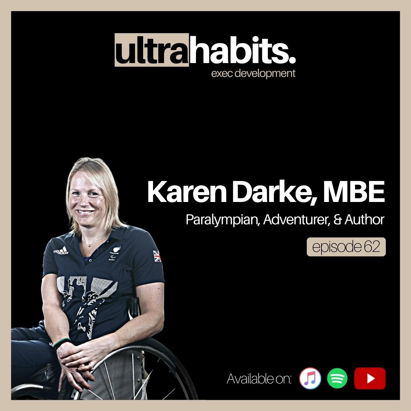 From “rather be dead than paralysed” to paralympic champion - Karen Darke | EP62