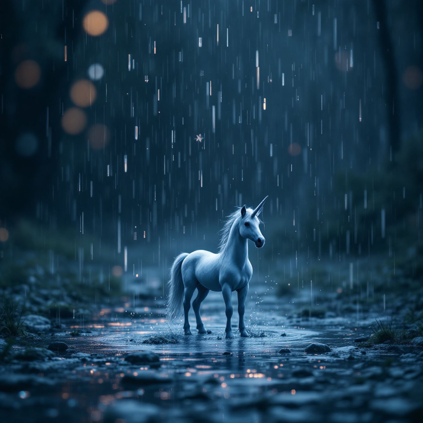 Affirmations with Unicorn Trail for a Gentle Reset
