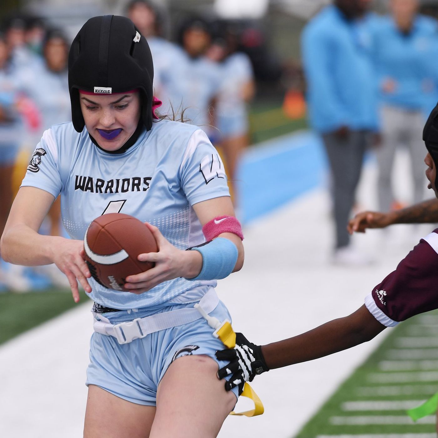 Willowbrook senior Marli Smrz is the Suburban Life Girls Flag Football Player of the Year episode artwork