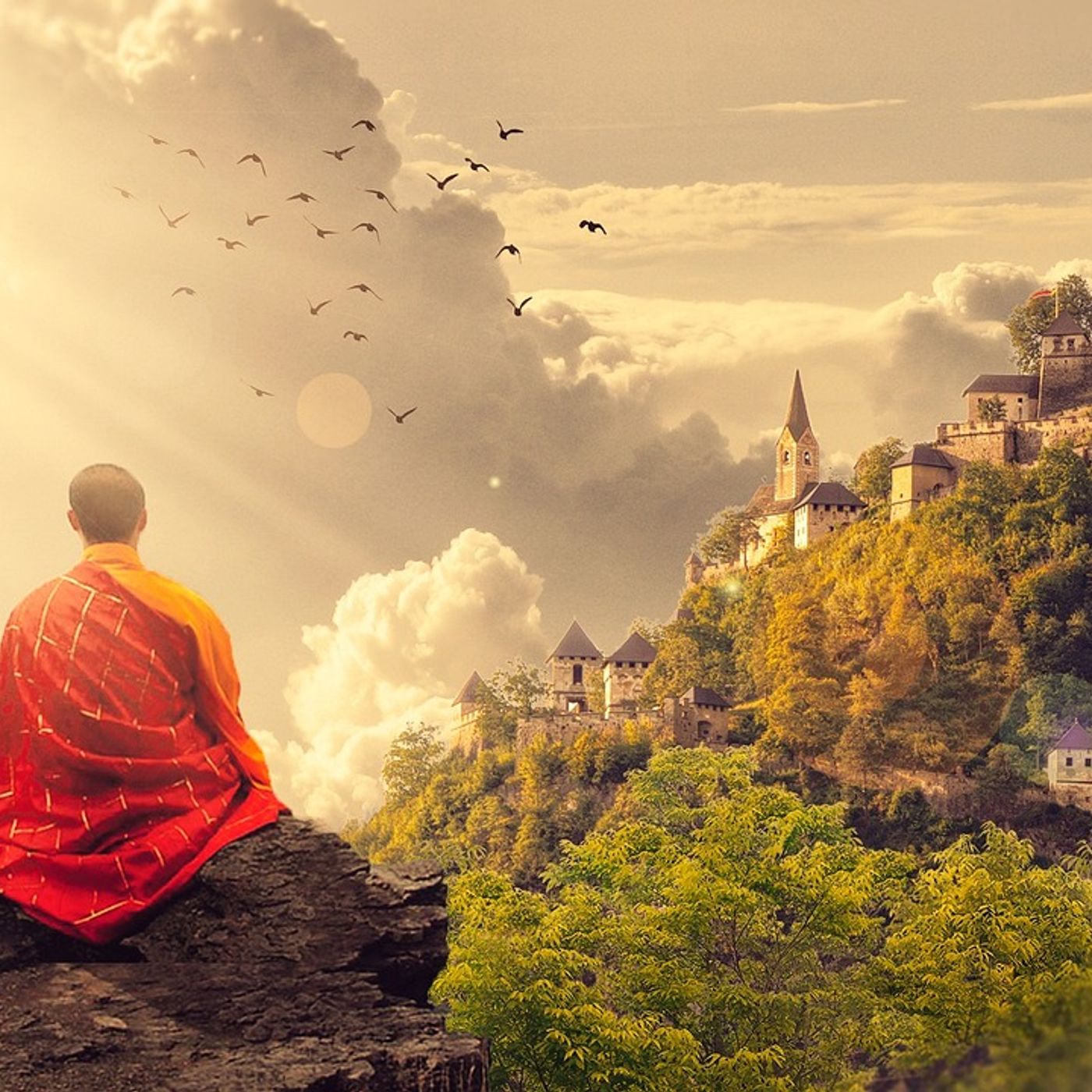 Guided Meditation - Mindfulness podcast artwork