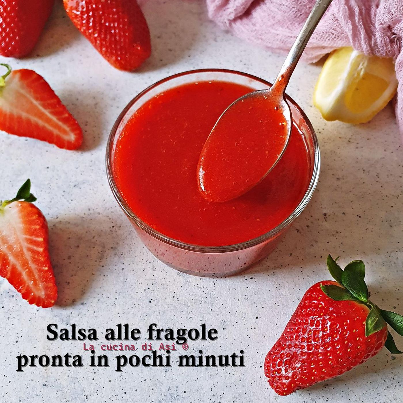 Salsa alle fragole (coulis) veloce: pronta in 10 minuti episode artwork