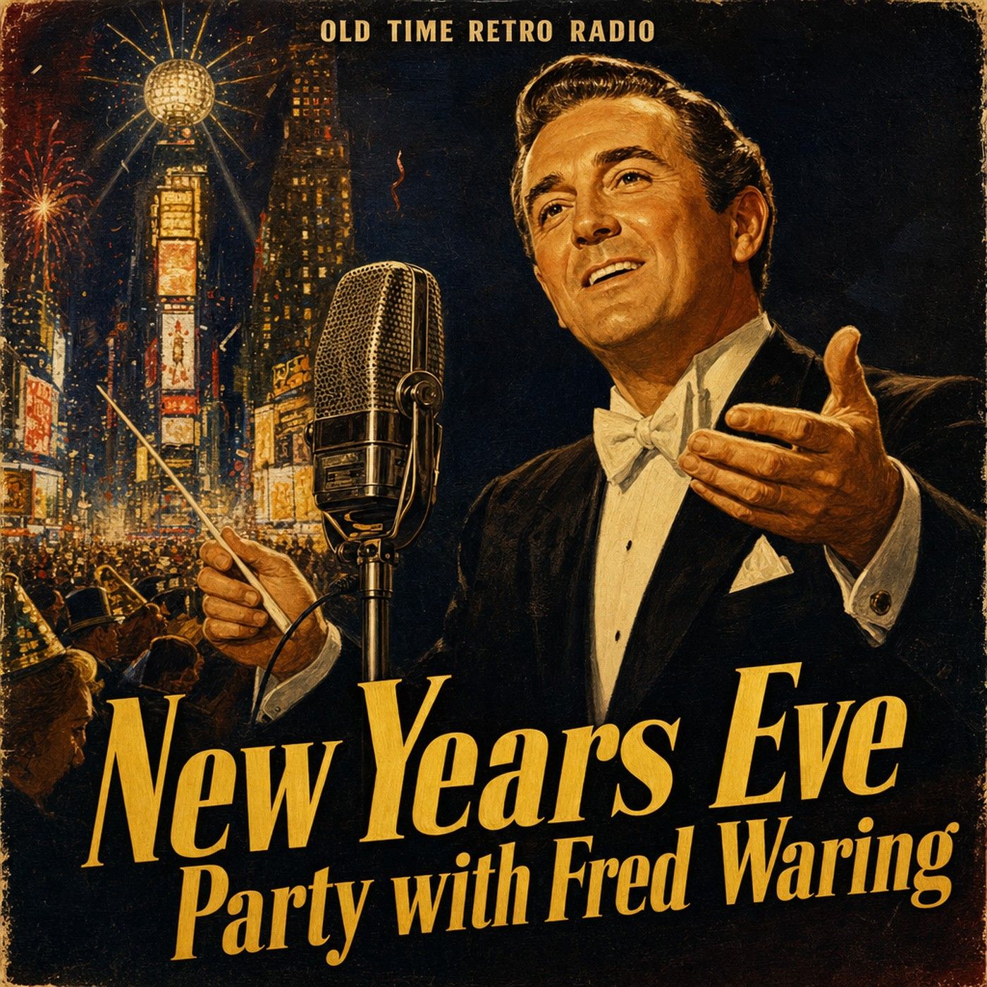 Fibber McGee and Molly - "New Years Eve Party with Fred Waring" (Old Time Radio, 1946) episode artwork