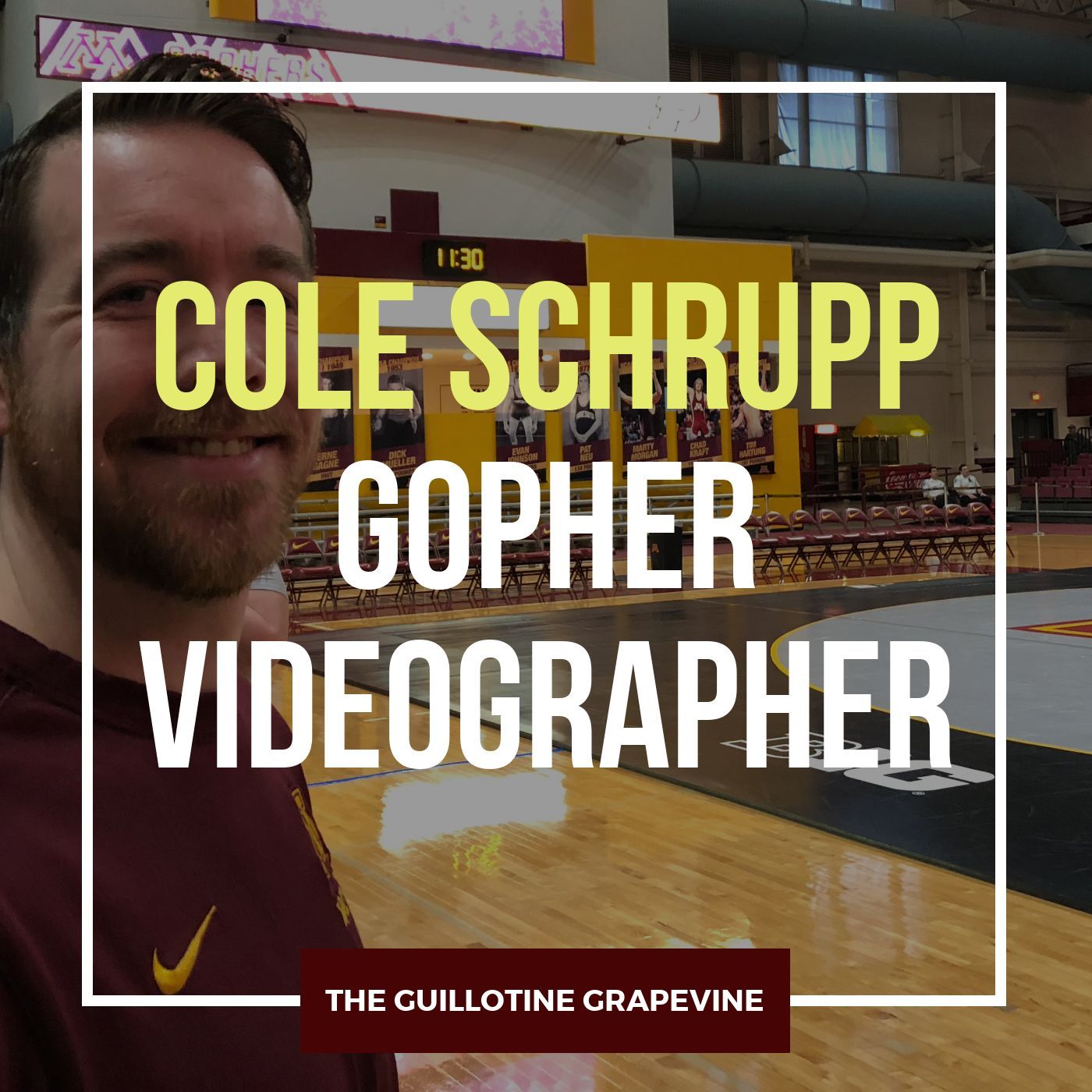 Cole Schrupp provides powerful and popular videos for Gopher wrestling - GG53
