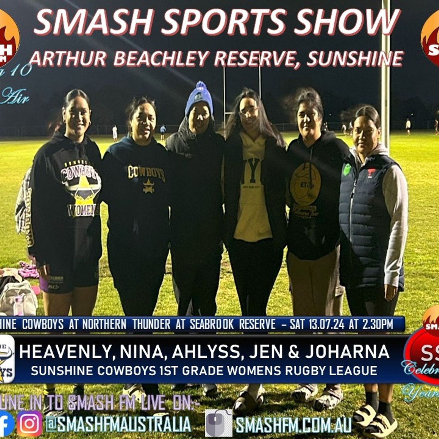 SSS10THYR: Sunshine Cowboys Sports Club Womens First Grade Rugby League Interviews 080724