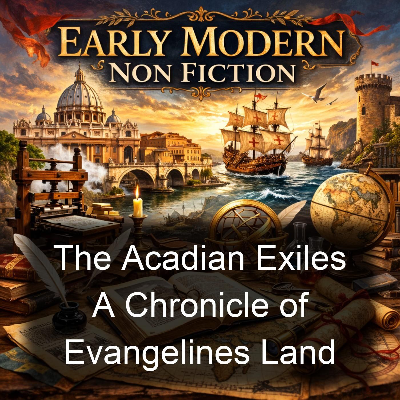 The Acadian Exiles A Chronicle of Evangelines Land cover art