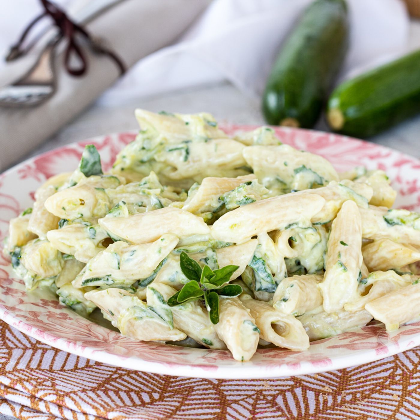 PASTA CON ZUCCHINE E PHILADELPHIA