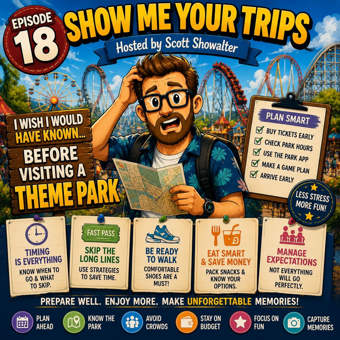 I Wish I Would Have Known…Before Visiting a Theme Park episode artwork