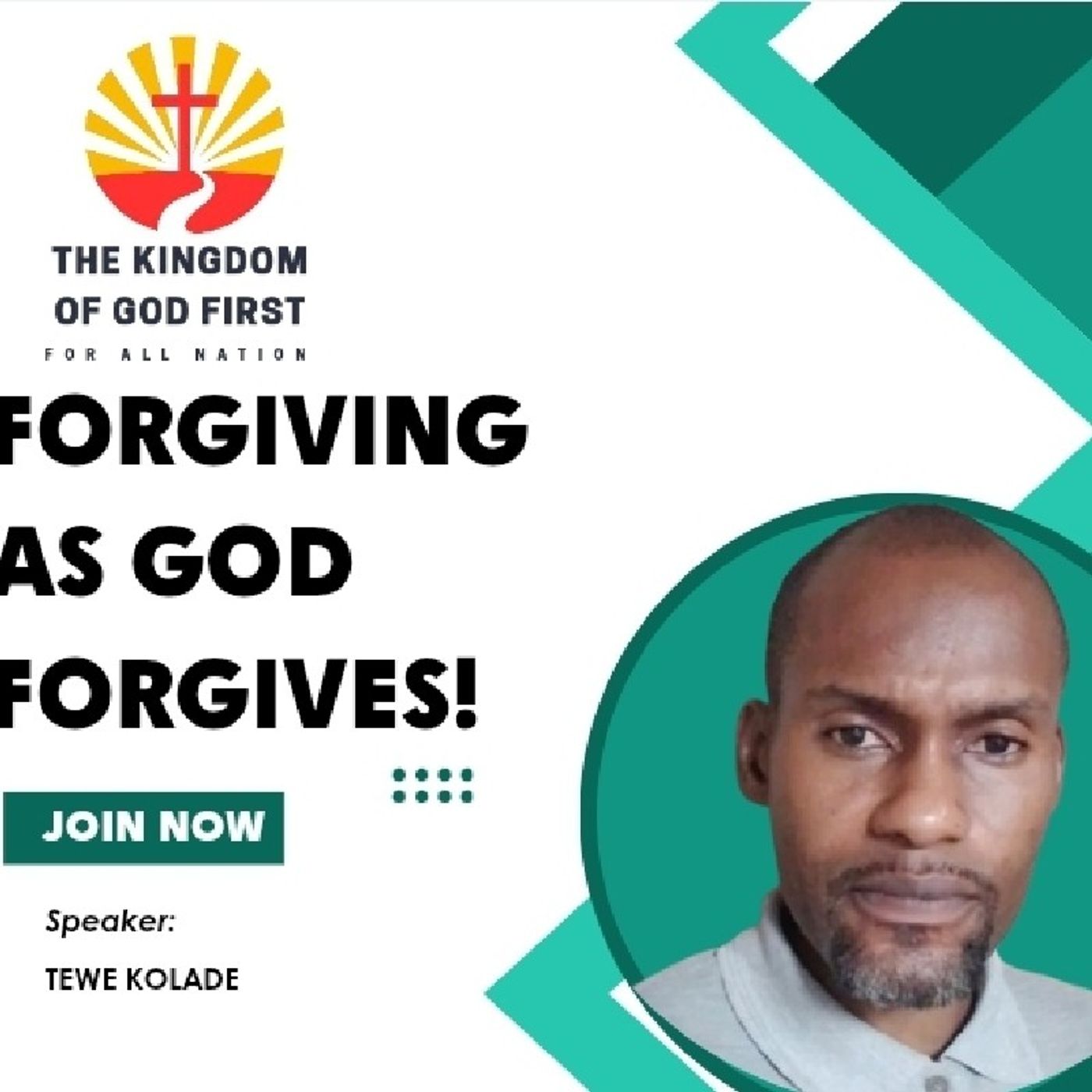 FORGIVING AS GOD FORGIVES!