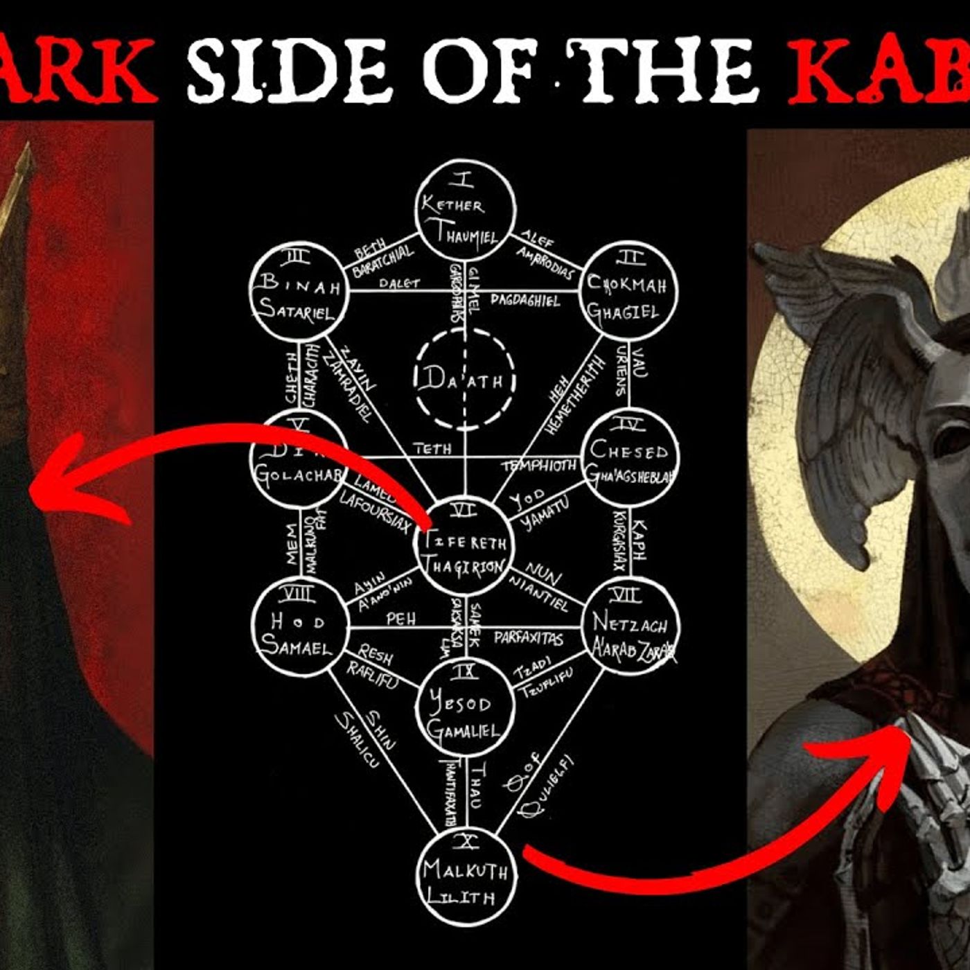 The Tree of DEATH and the Qliphoth - The DARK Side of Kabbalah