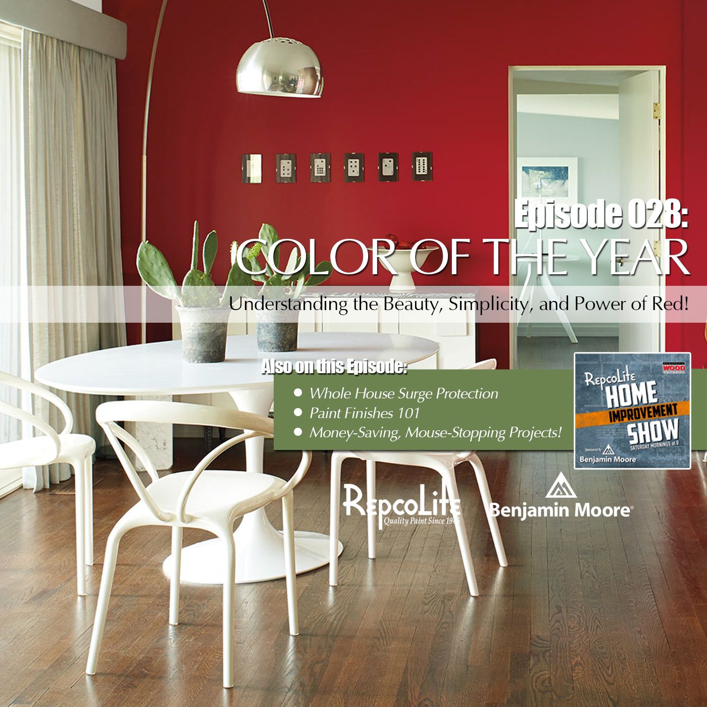 Episode 028: Whole House Surge Protection, Paint Finishes 101, Color of the Year 2018, and Fall Projects!