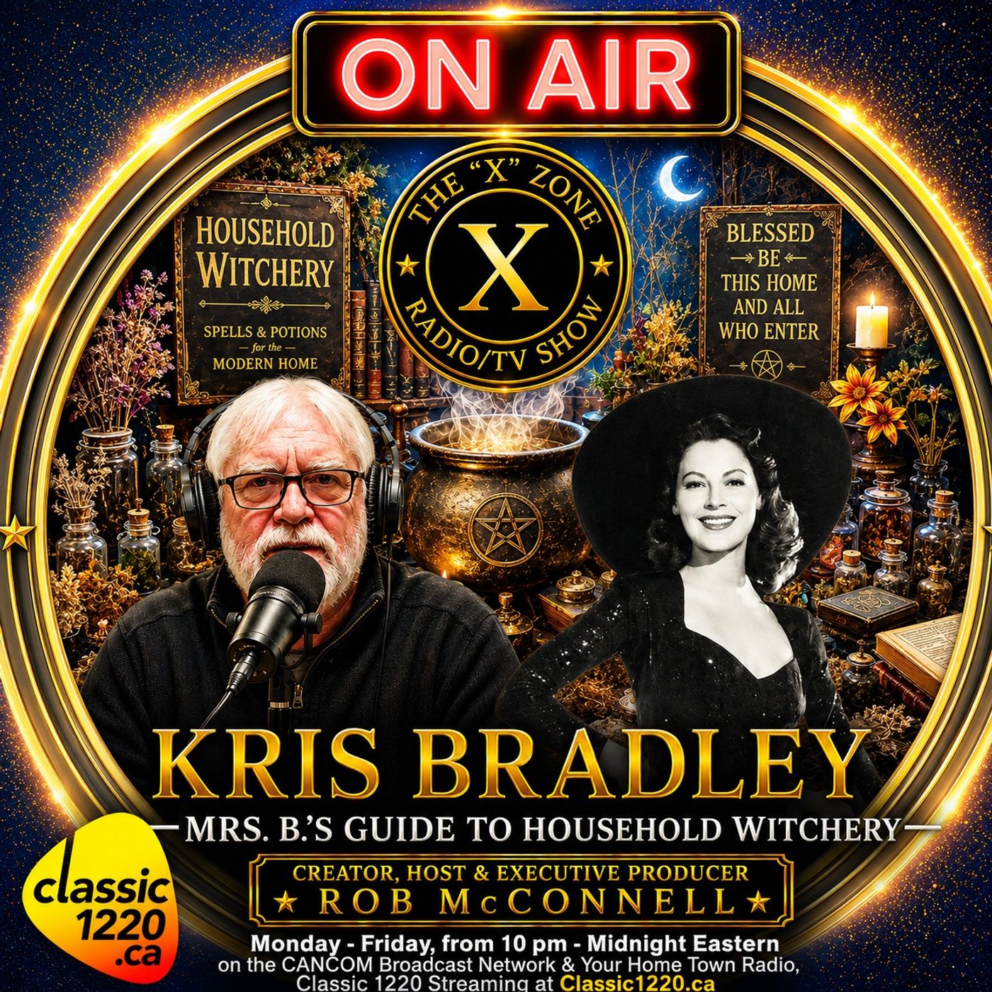 Rob McConnell Interviews - KRIS BRADLEY - Mrs. B.'s Guide to Household Witchery