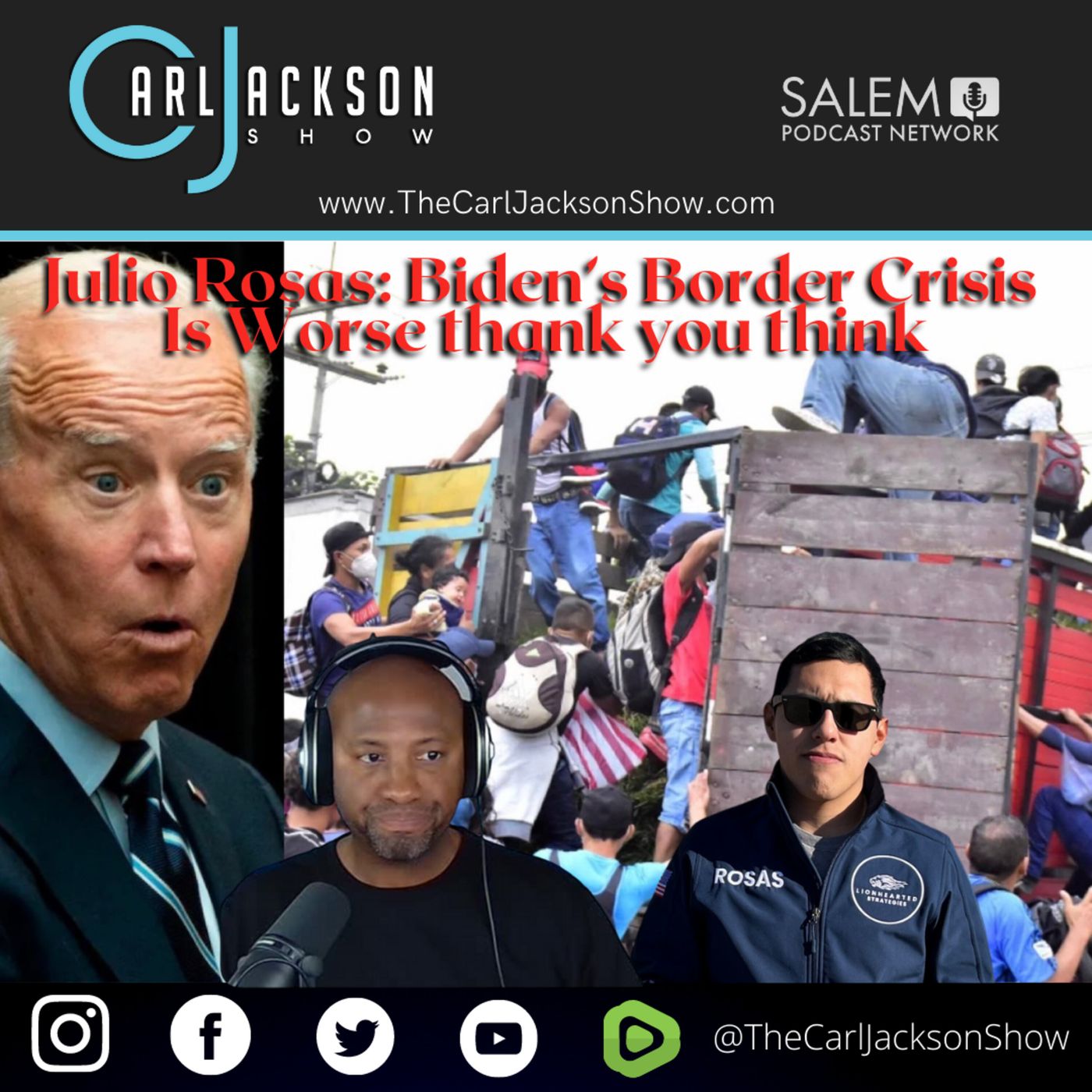 Julio Rosas: Biden’s Border Crisis Is  Worse than you think