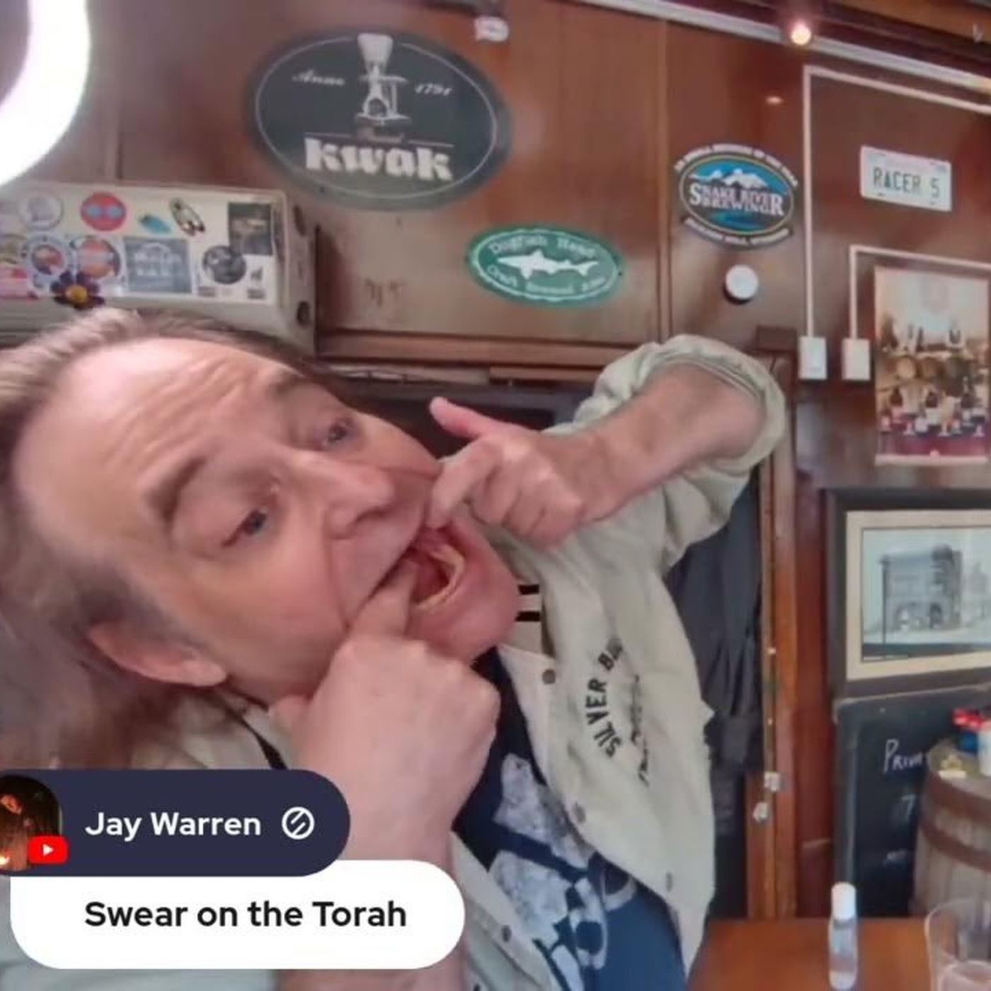 Ep 818: Live at Gebhards - Ron PULLS his tooth out