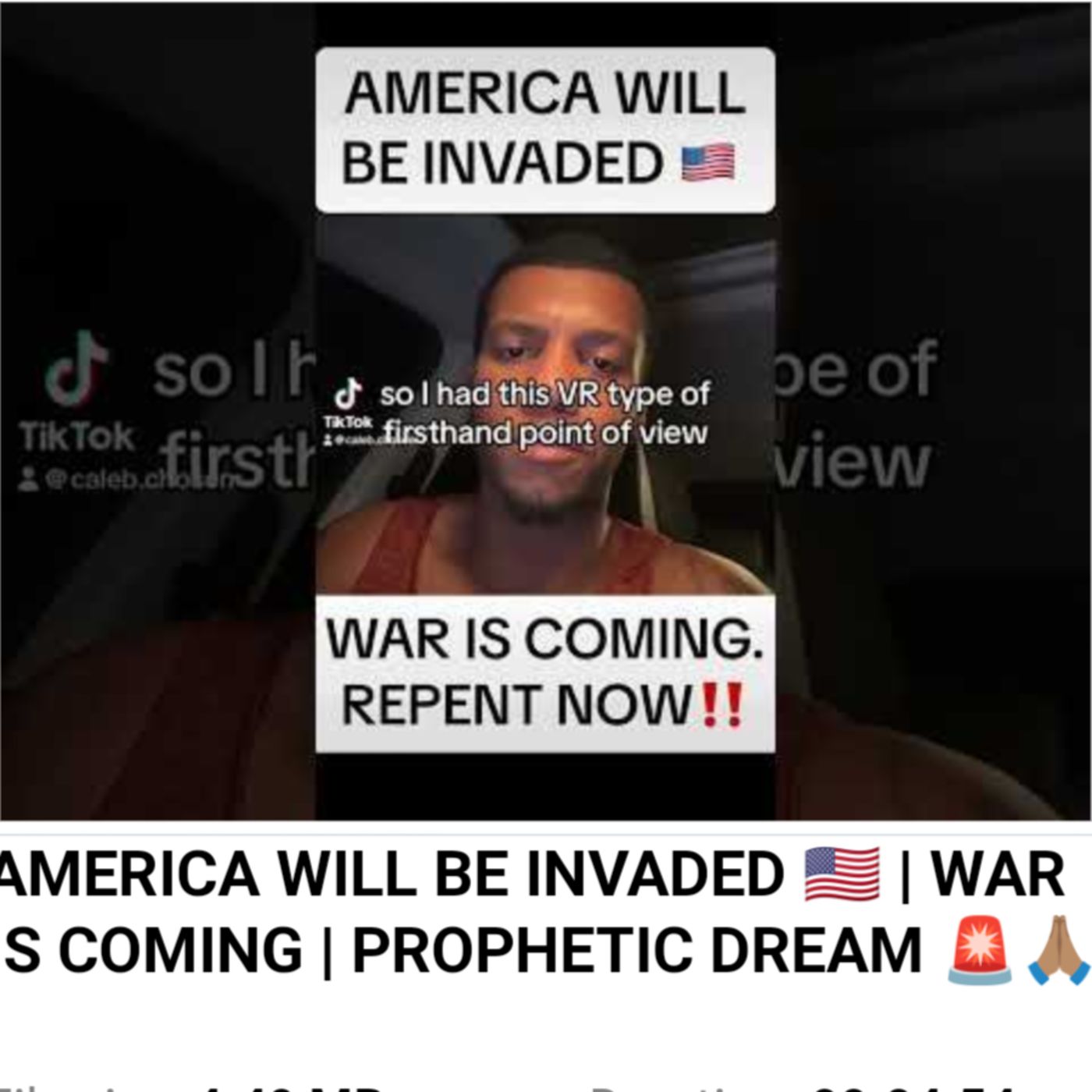 AMERICA WILL BE INVADED 🇺🇸 | WAR IS COMING | PROPHETIC DREAM 🚨🙏🏽 episode artwork