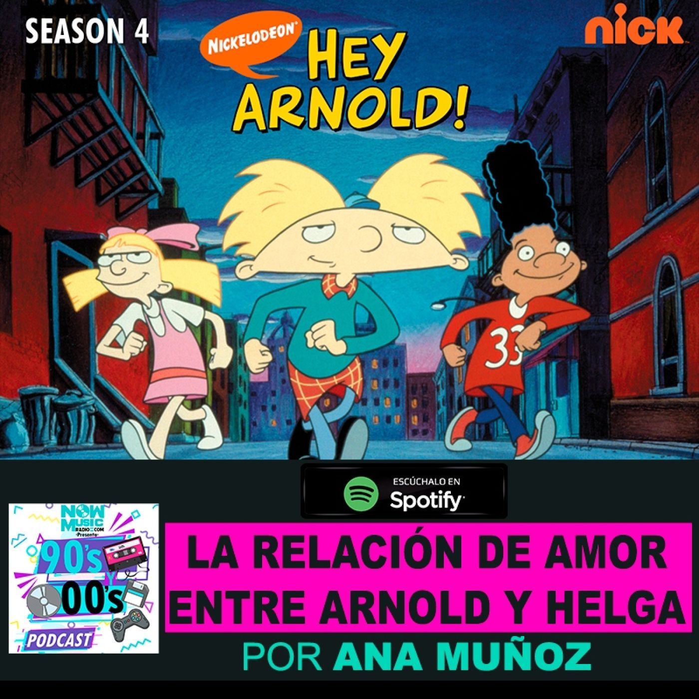 La relación de amor entre Arnold y Helga episode artwork