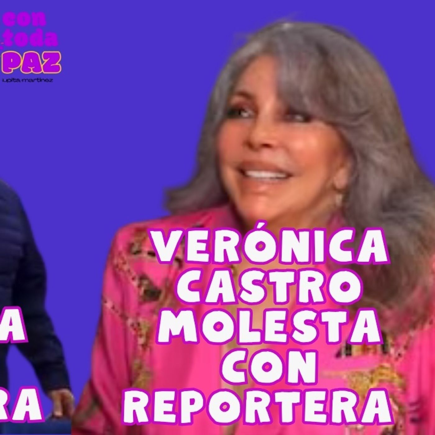 El final de la casa de los famosos.  Verónica enojada con reportera