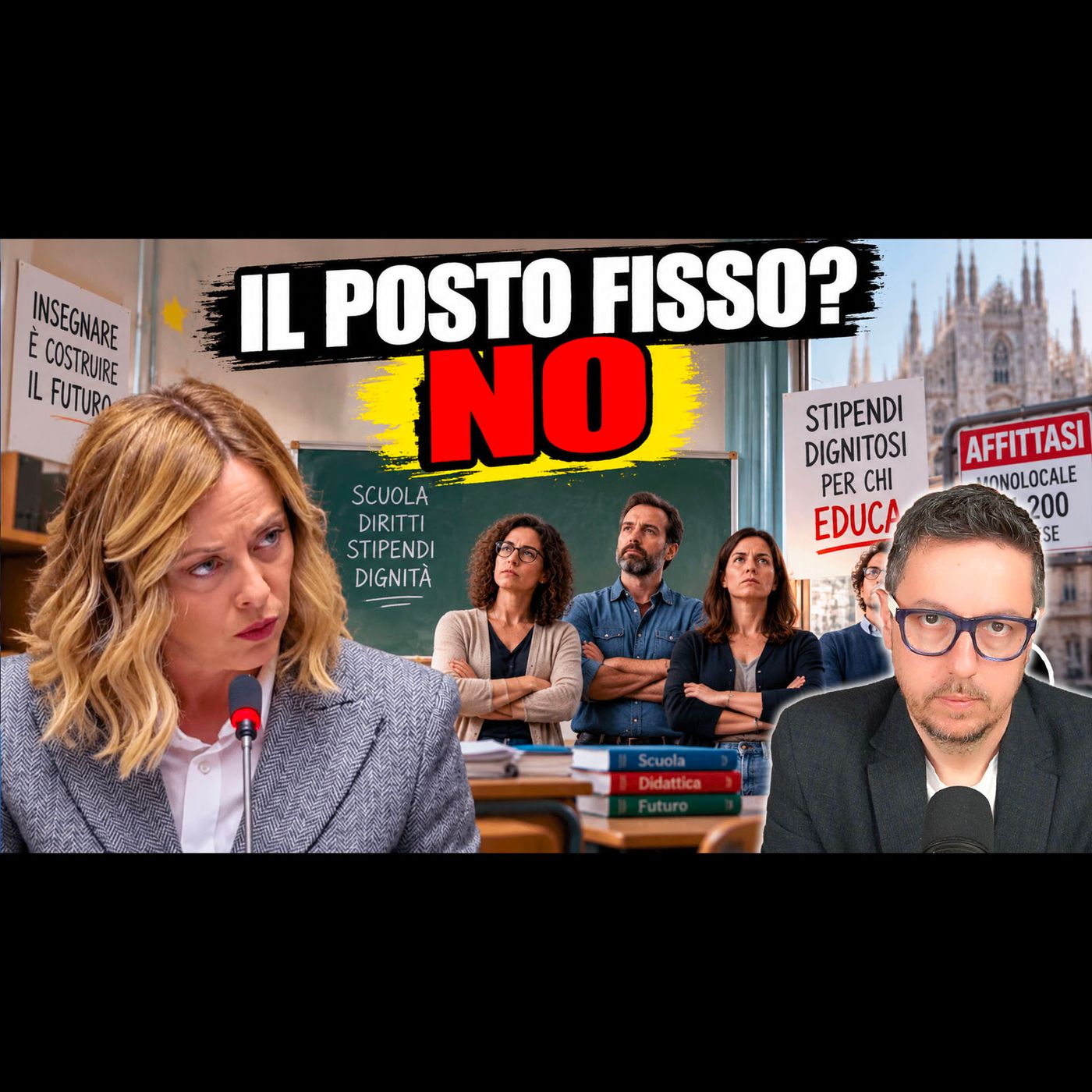 CARO AFFITTI: GLI INSEGNANTI RINUNCIANO AL POSTO FISSO AL NORD | SIPENDI INSUFFICIENTI