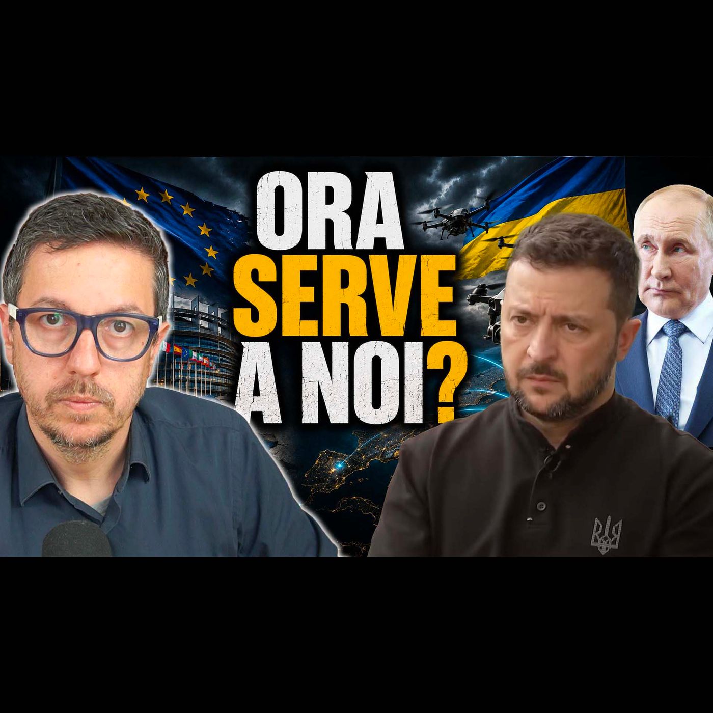 ORA L'EUROPA DIPENDE DA KIEV? IL PARADOSSO DEI DRONI