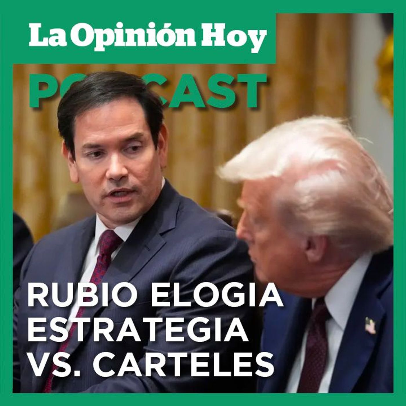 MarcoRubio asegura que EE.UU. hace historia al enfrentar  a cárteles.