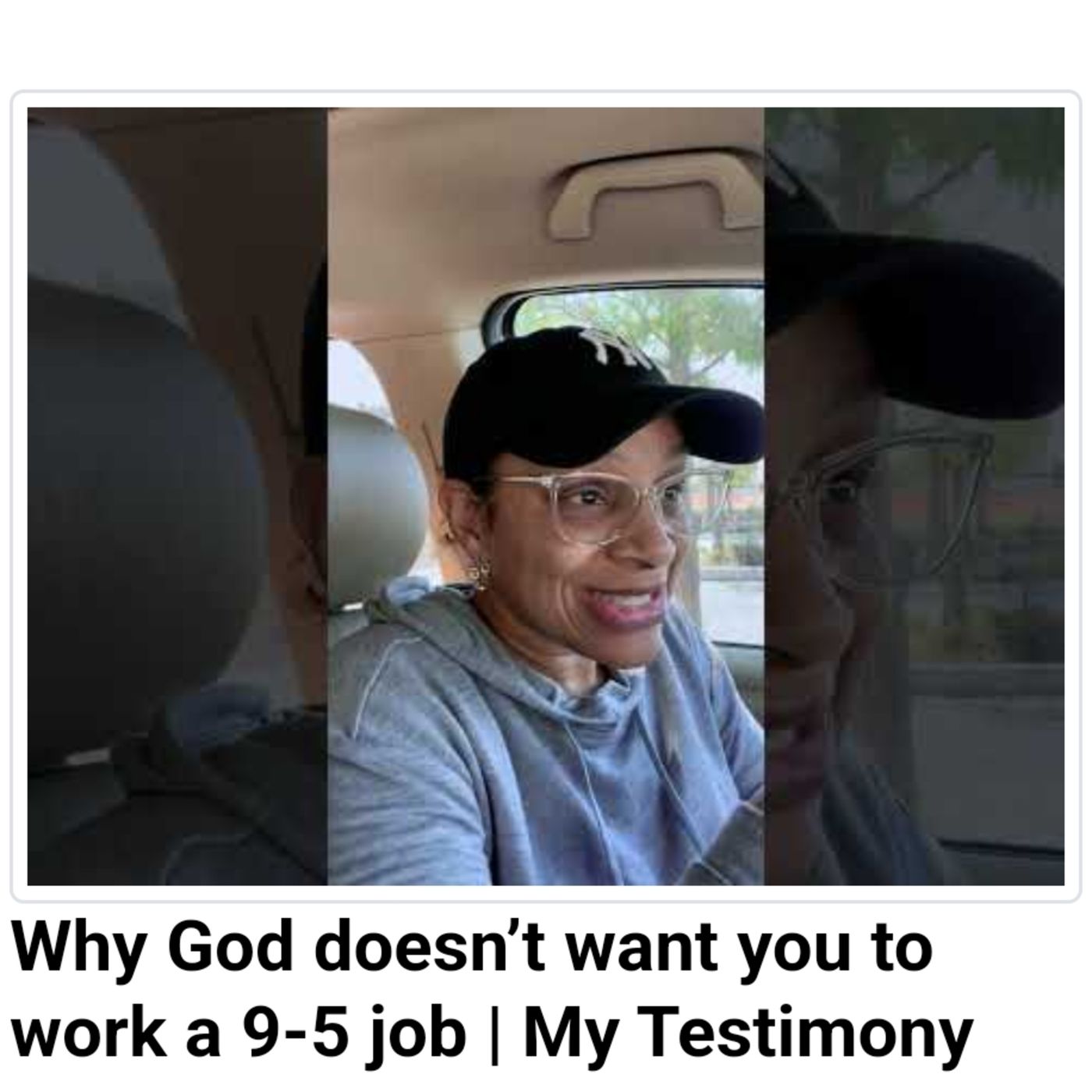 Why God doesn’t want you to work a 9-5 job | My Testimony episode artwork
